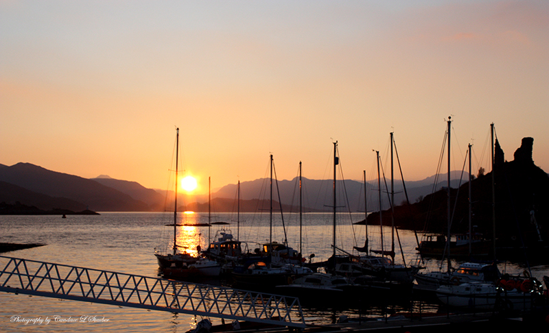 Shimmering Sunrise over&nbsp;Kyleakin