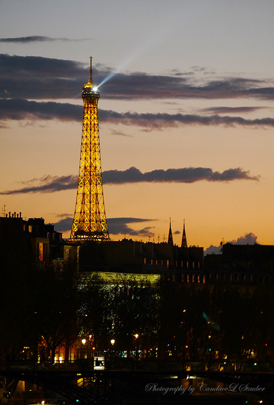 Paris, Eiffel Tower Lights