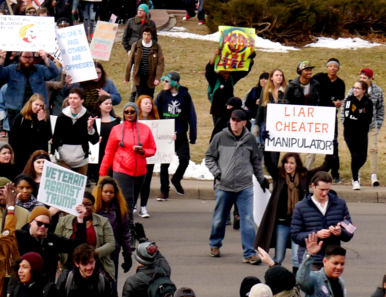 Inaugural Protest 2017-2 -Denver, Colorado