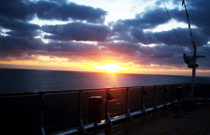 Sunrise on Deck