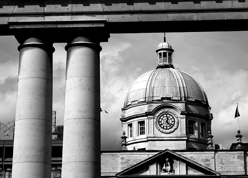 Monochrome Mondays-Trinity College