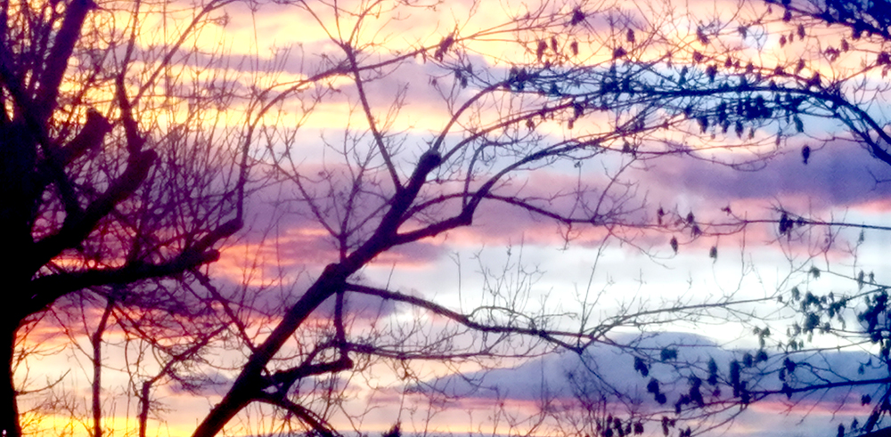 Watercolor Colorado Skies