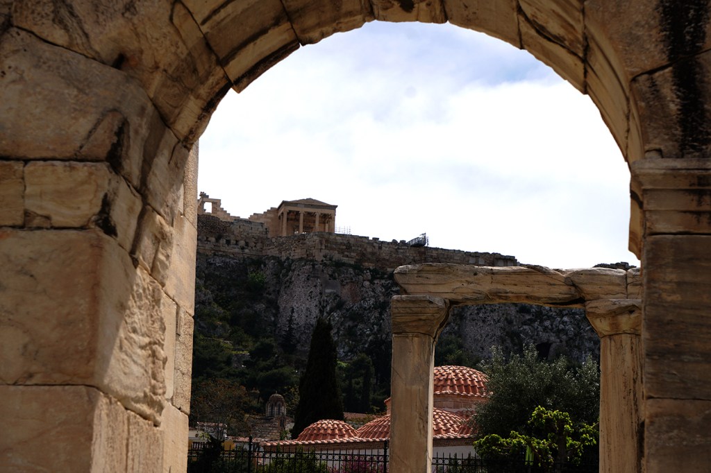 The Parthenon Framed