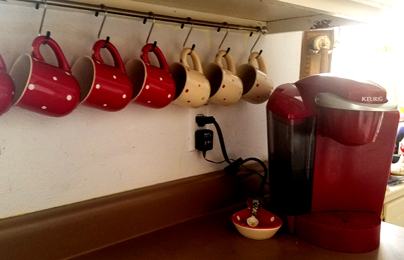 Glasses, Cups, Saucers