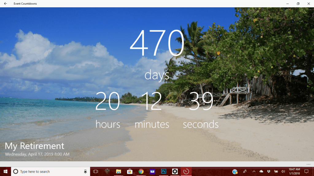 Share Your World – January 1,&nbsp;2018