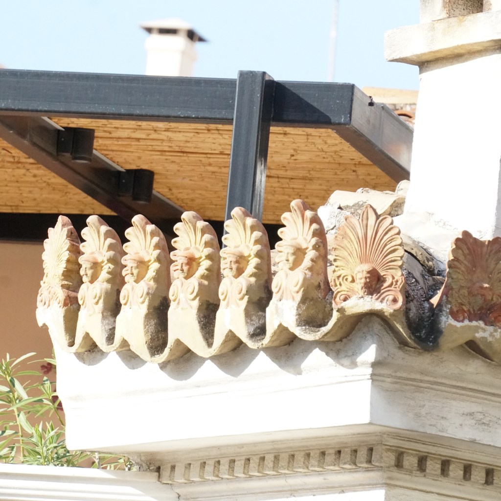 Decorative Tiles on Rooves in&nbsp;Athens